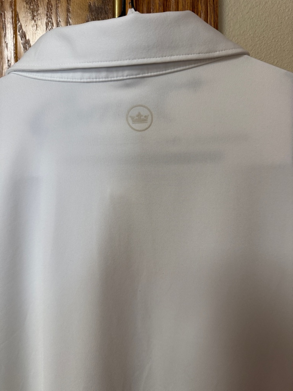 Peter Millar White Men's Performance Polo - Picture 2 of 4